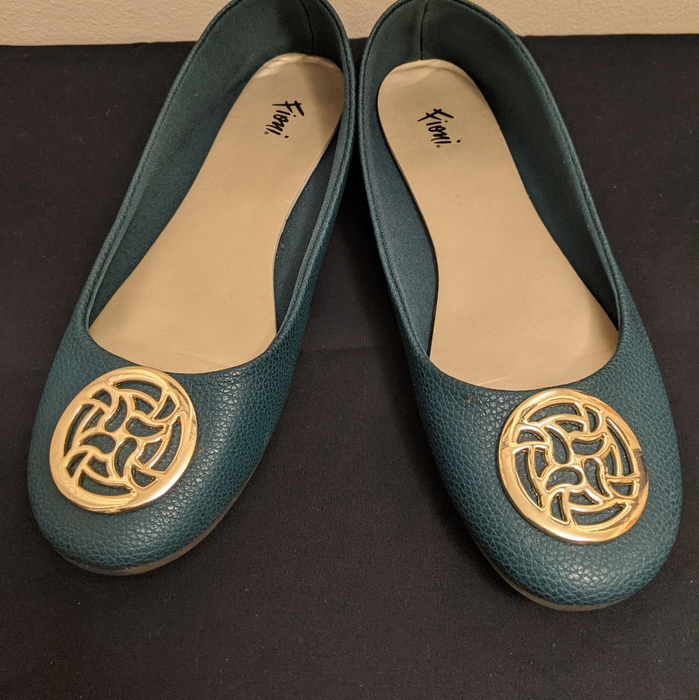 Dark Teal Flats